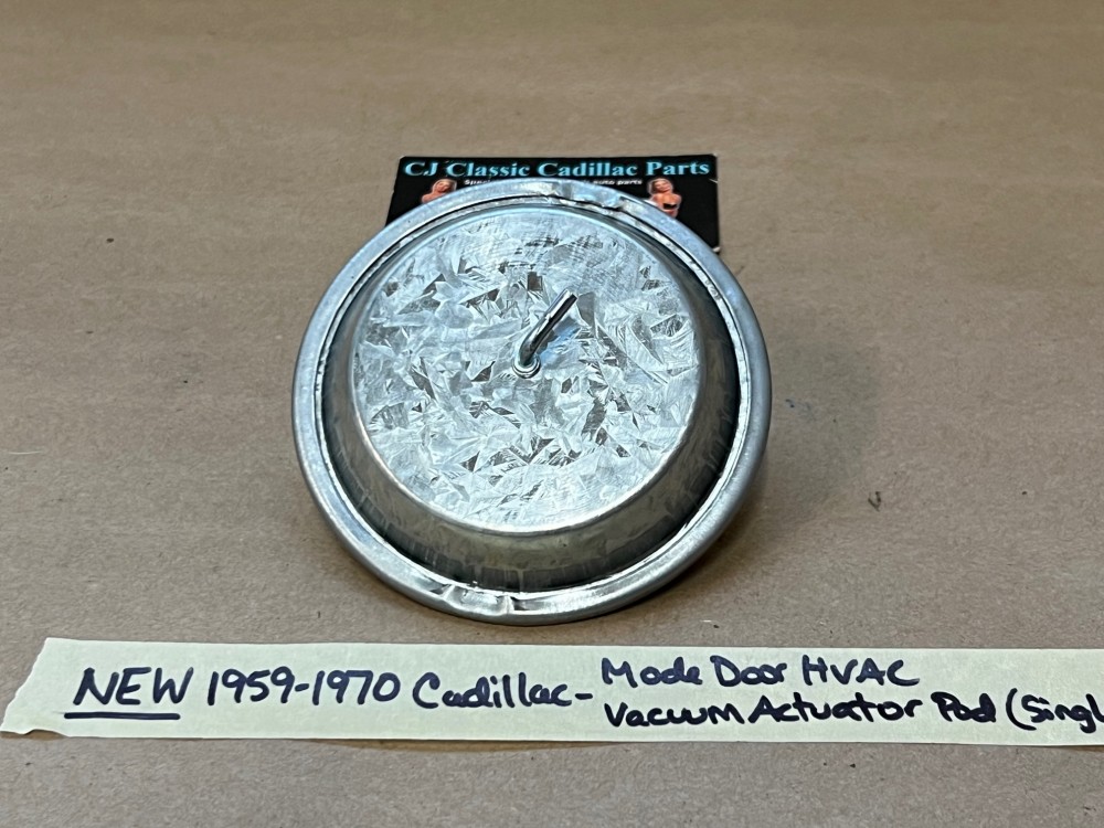 NEW 1959 1960 1961 1962 1963 1964 1965 1966 1967 1968 1969 1970 Cadillac Deville Eldorado Fleetwood Calais MODE DOOR HVAC EXTERNAL HEATER BOX VACUUM ACTUATOR POD SINGLE PORT - Image 6