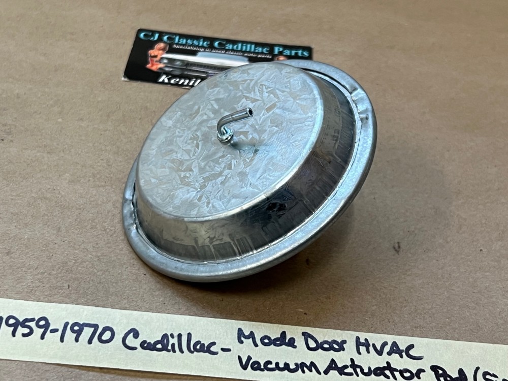 NEW 1959 1960 1961 1962 1963 1964 1965 1966 1967 1968 1969 1970 Cadillac Deville Eldorado Fleetwood Calais MODE DOOR HVAC EXTERNAL HEATER BOX VACUUM ACTUATOR POD SINGLE PORT - Image 7