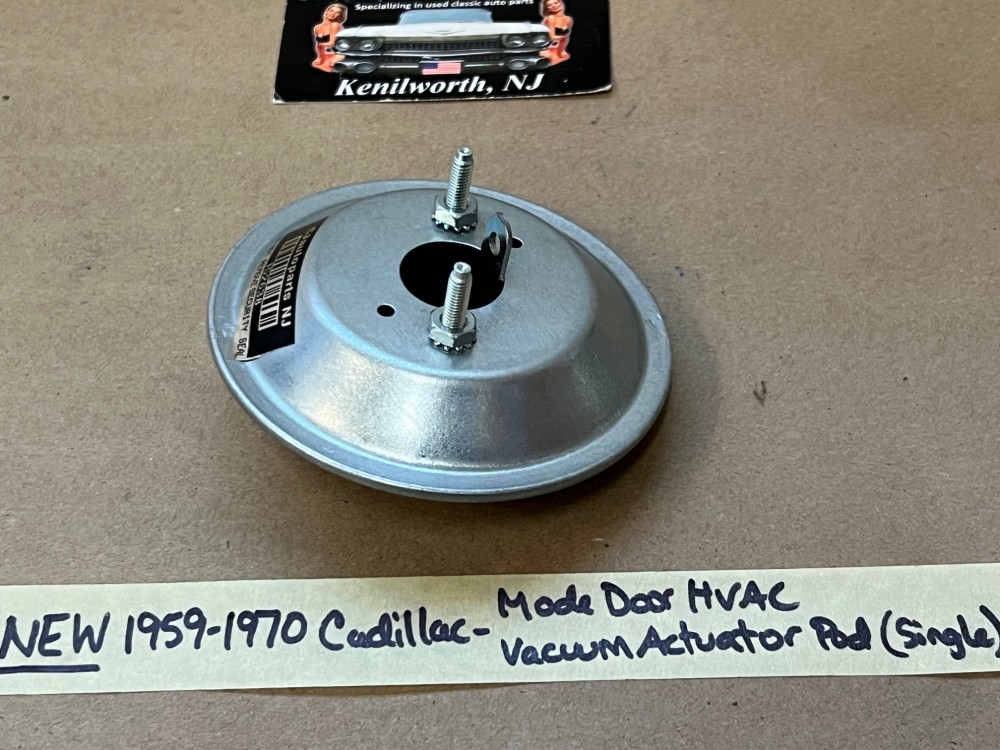 NEW 1959 1960 1961 1962 1963 1964 1965 1966 1967 1968 1969 1970 Cadillac Deville Eldorado Fleetwood Calais MODE DOOR HVAC EXTERNAL HEATER BOX VACUUM ACTUATOR POD SINGLE PORT - Image 5
