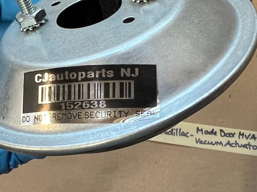 NEW 1959 1960 1961 1962 1963 1964 1965 1966 1967 1968 1969 1970 Cadillac Deville Eldorado Fleetwood Calais MODE DOOR HVAC EXTERNAL HEATER BOX VACUUM ACTUATOR POD SINGLE PORT - Image 9