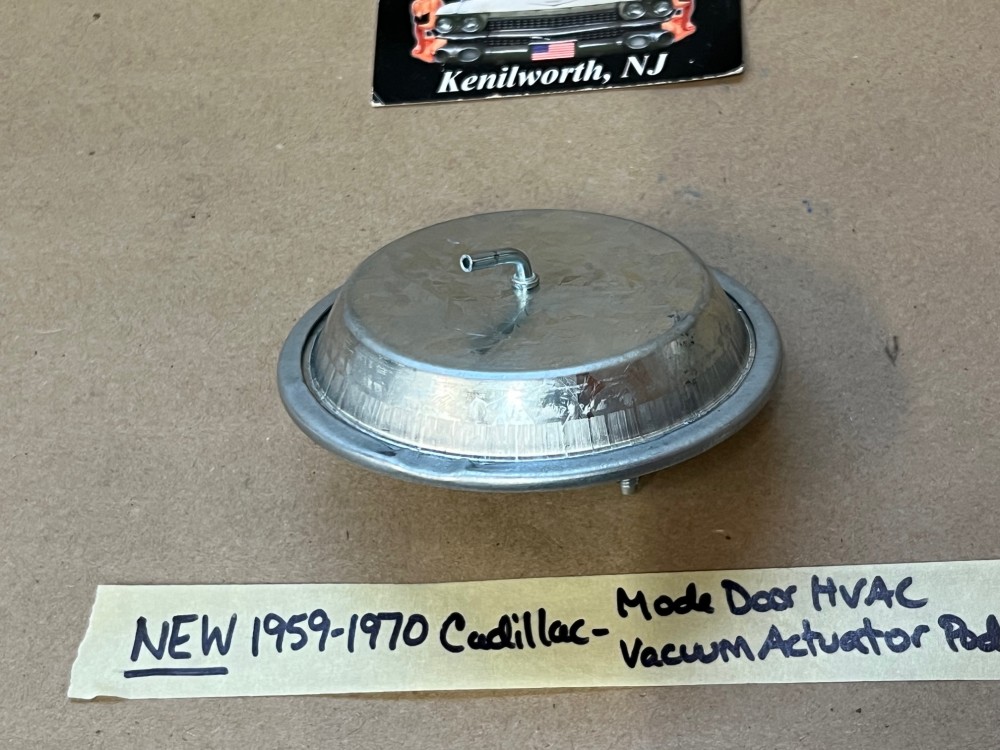 NEW 1959 1960 1961 1962 1963 1964 1965 1966 1967 1968 1969 1970 Cadillac Deville Eldorado Fleetwood Calais MODE DOOR HVAC EXTERNAL HEATER BOX VACUUM ACTUATOR POD SINGLE PORT - Image 10
