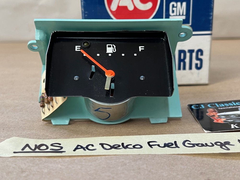 NOS AC Delco GM 1981 1982 1983 1984 1985 1986 1987 1988 1989 Cadillac Deville Fleetwood RWD FUEL GAS GAUGE WITH TELL TALE LIGHT - Image 11