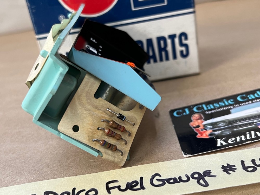 NOS AC Delco GM 1981 1982 1983 1984 1985 1986 1987 1988 1989 Cadillac Deville Fleetwood RWD FUEL GAS GAUGE WITH TELL TALE LIGHT - Image 9