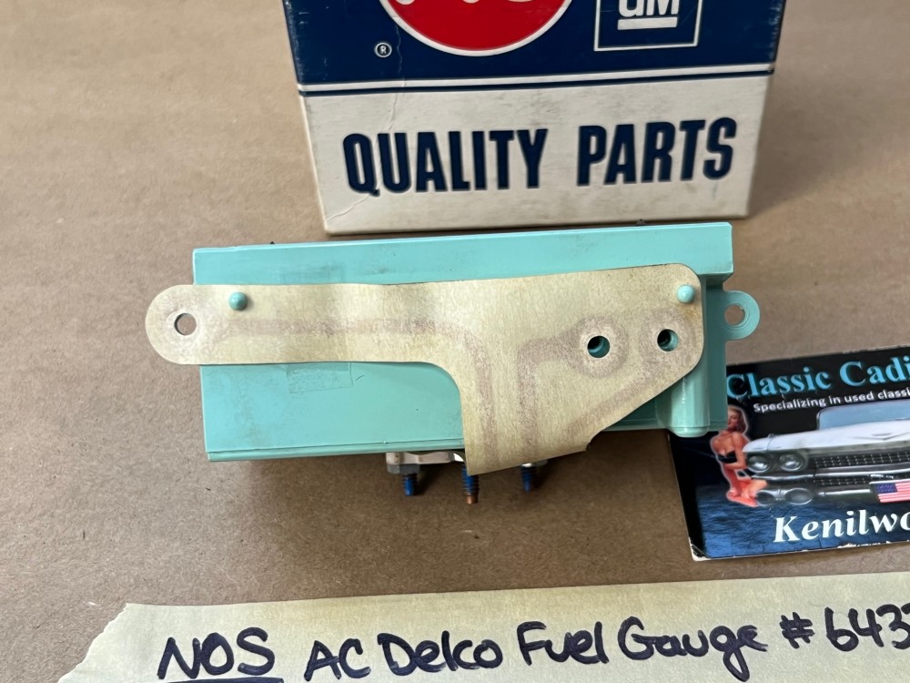 NOS AC Delco GM 1981 1982 1983 1984 1985 1986 1987 1988 1989 Cadillac Deville Fleetwood RWD FUEL GAS GAUGE WITH TELL TALE LIGHT - Image 8