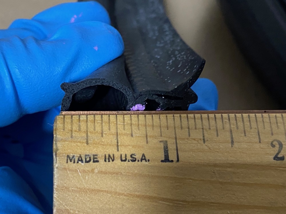 1977 1978 1979 1980 1981 1982 1983 1984 1985 1986 1987 1988 1989 1990 1991 1992 CADILLAC ELDORADO DEVILLE FLEETWOOD SEVILLE TRUNK WEATHERSTRIP SEAL - Image 8