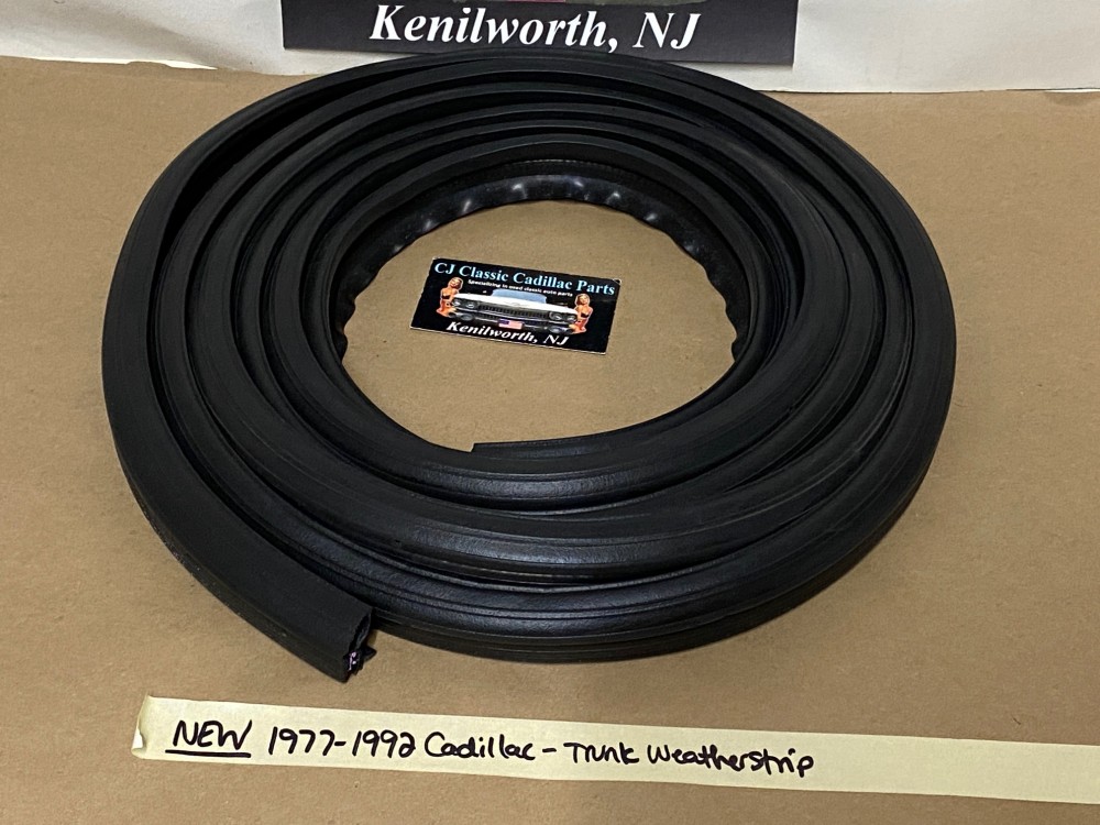 1977 1978 1979 1980 1981 1982 1983 1984 1985 1986 1987 1988 1989 1990 1991 1992 CADILLAC ELDORADO DEVILLE FLEETWOOD SEVILLE TRUNK WEATHERSTRIP SEAL - Image 3