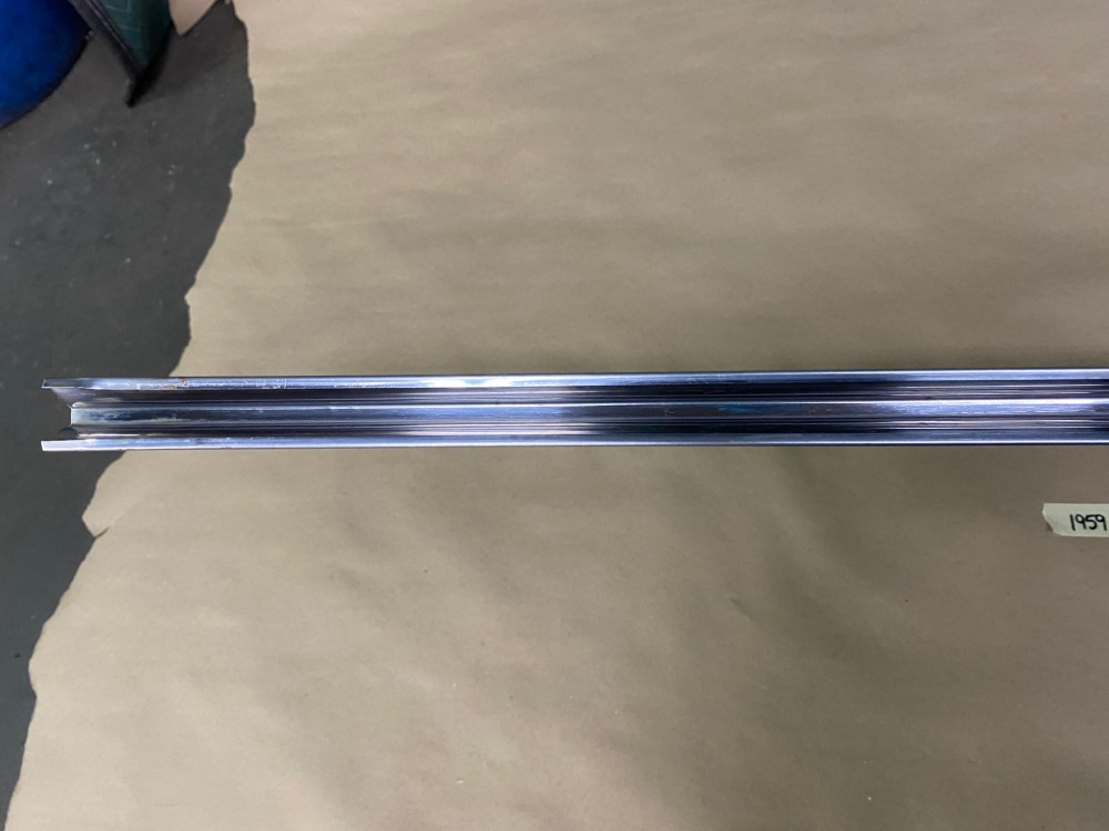 OEM 1959 Cadillac Coupe Deville 2 Door REAR QUARTER PANEL MOLDING TRIM 71" LONG #4759498/#3632001 - Image 19