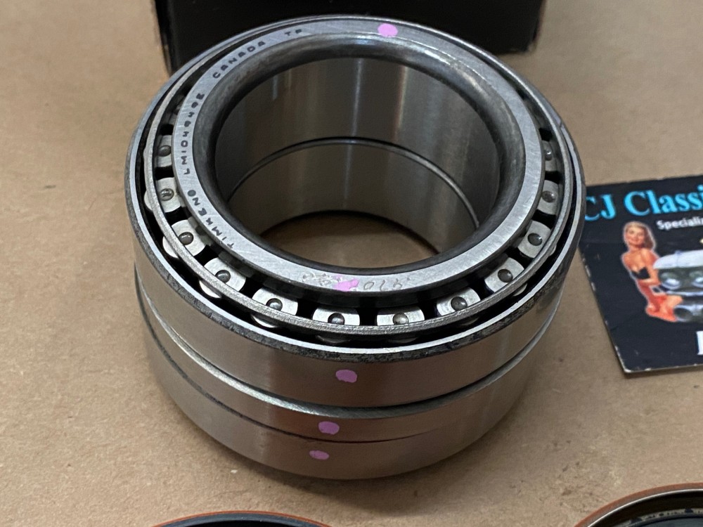 NEW 1968 1969 1970 1971 1972 1973 1974 1975 1976 1977 1978 CADILLAC ELDORADO TIMKEN FRONT WHEEL BEARING/RACE SET WITH INNER & OUTER SEALS (FOR ONE WHEEL) - Image 4