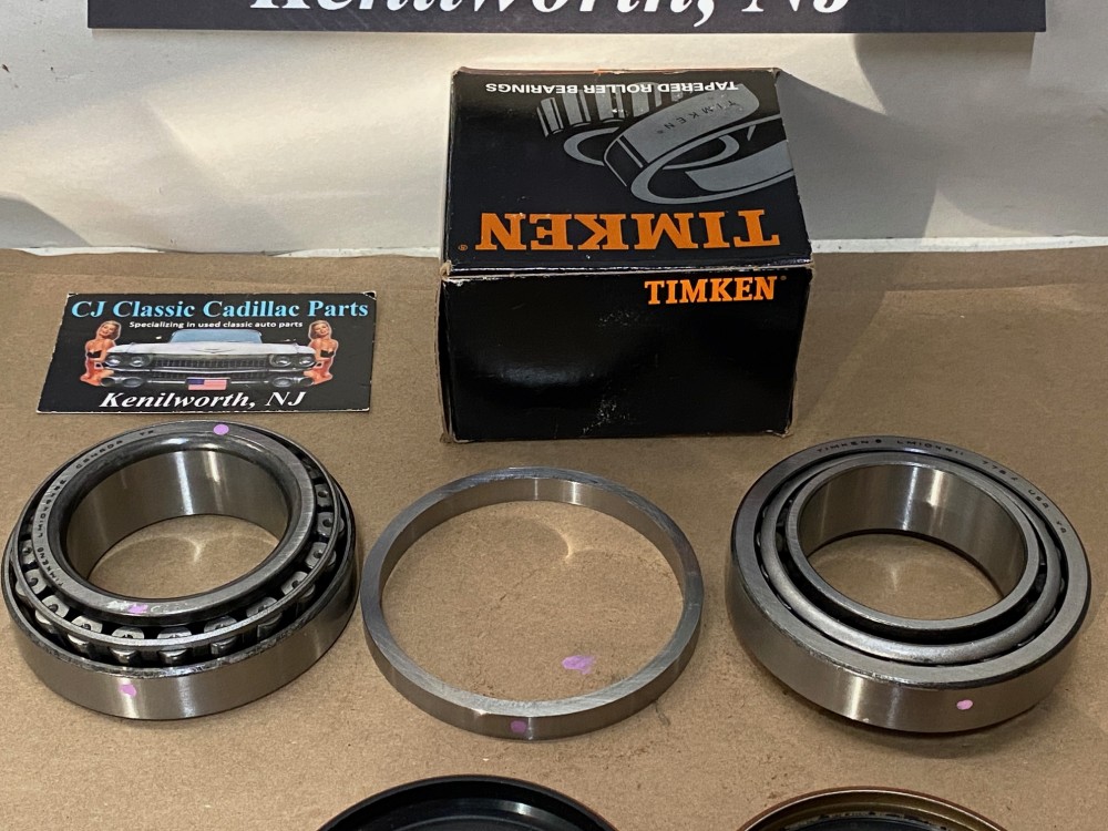 NEW 1968 1969 1970 1971 1972 1973 1974 1975 1976 1977 1978 CADILLAC ELDORADO TIMKEN FRONT WHEEL BEARING/RACE SET WITH INNER & OUTER SEALS (FOR ONE WHEEL) - Image 3