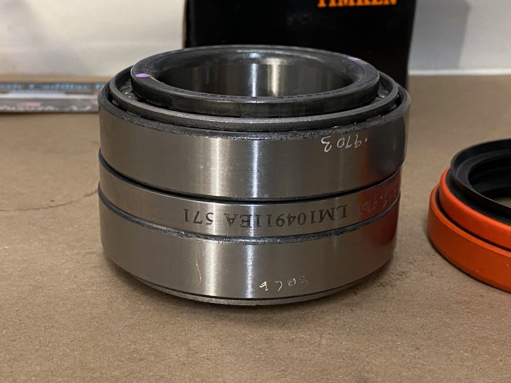 NEW 1968 1969 1970 1971 1972 1973 1974 1975 1976 1977 1978 CADILLAC ELDORADO TIMKEN FRONT WHEEL BEARING/RACE SET WITH INNER & OUTER SEALS (FOR ONE WHEEL) - Image 5