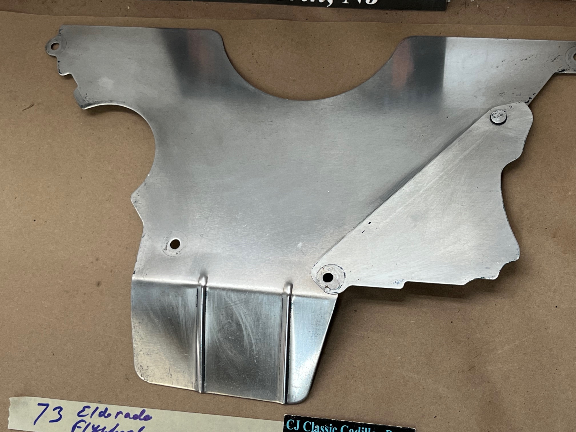 OEM 1968 1969 1970 1971 1972 1973 1974 1975 1976 1977 1978 Cadillac Eldorado 472/500 Engine TORQUE TH425 TRANS CONVERTER FLYWHEEL INSPECTION COVER PLATE #1487176/#389750 - Image 13