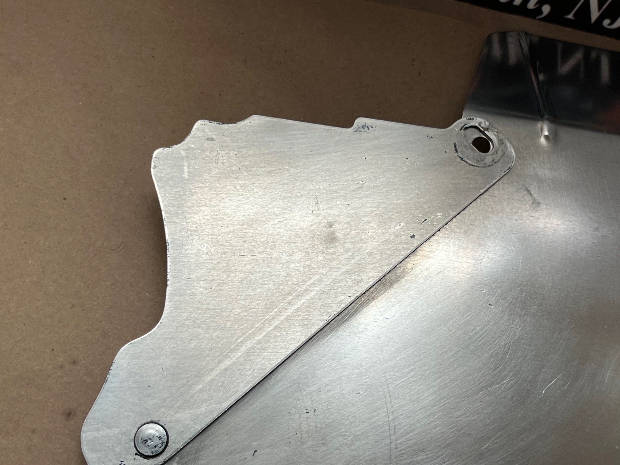 OEM 1968 1969 1970 1971 1972 1973 1974 1975 1976 1977 1978 Cadillac Eldorado 472/500 Engine TORQUE TH425 TRANS CONVERTER FLYWHEEL INSPECTION COVER PLATE #1487176/#389750 - Image 9