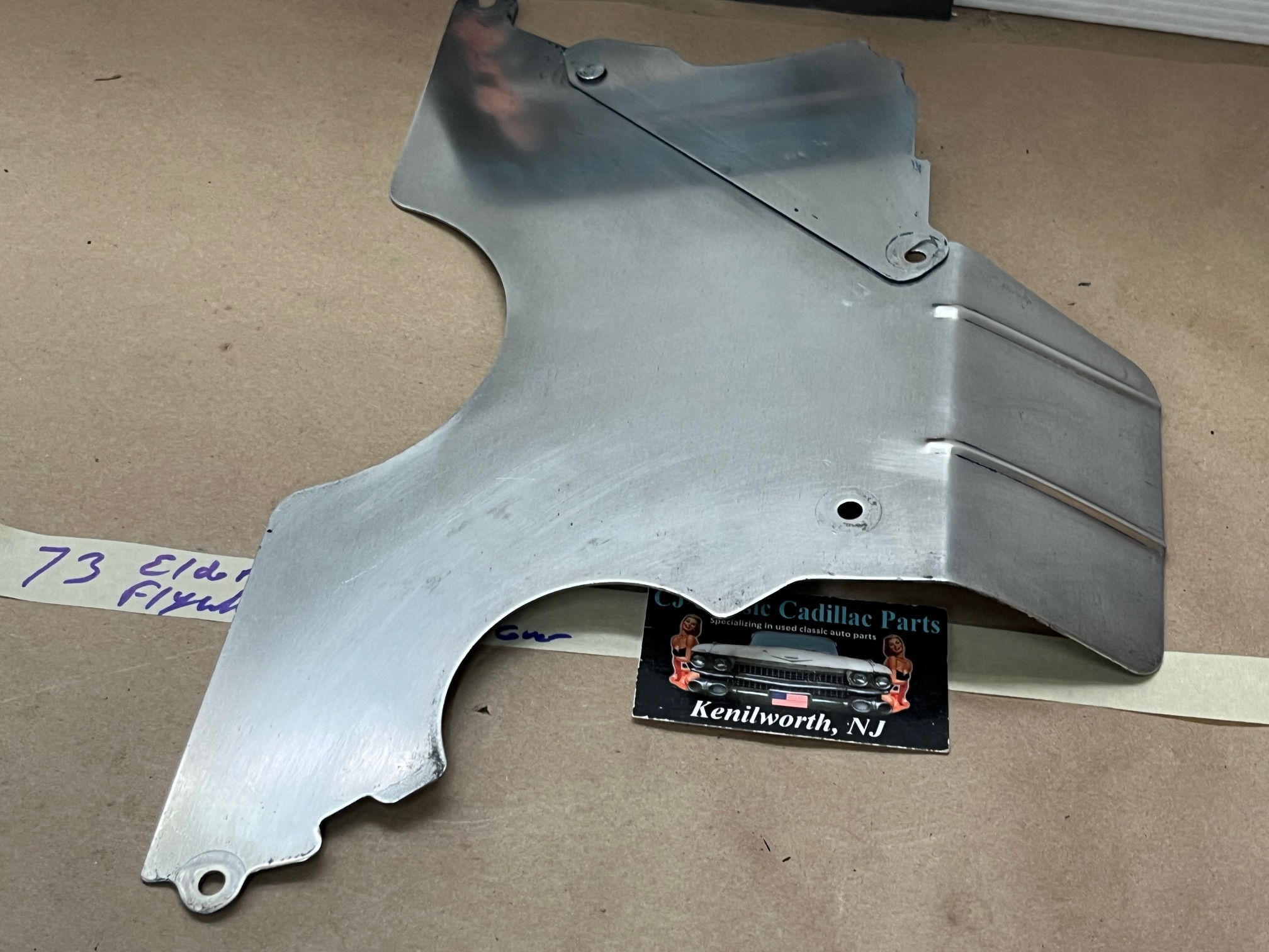 OEM 1968 1969 1970 1971 1972 1973 1974 1975 1976 1977 1978 Cadillac Eldorado 472/500 Engine TORQUE TH425 TRANS CONVERTER FLYWHEEL INSPECTION COVER PLATE #1487176/#389750 - Image 7