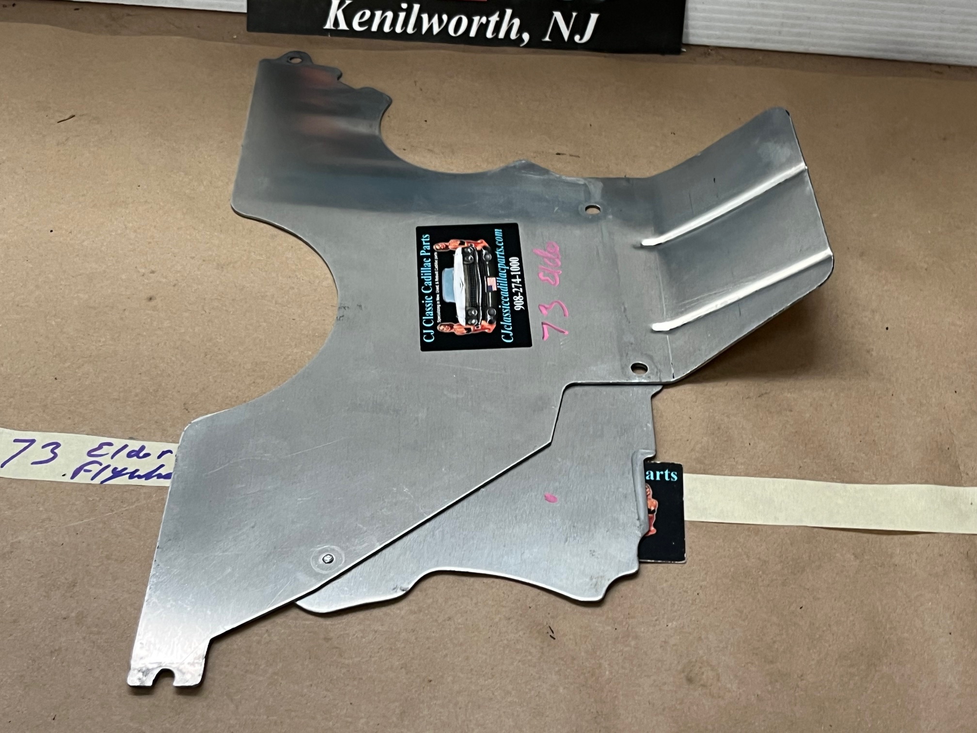 OEM 1968 1969 1970 1971 1972 1973 1974 1975 1976 1977 1978 Cadillac Eldorado 472/500 Engine TORQUE TH425 TRANS CONVERTER FLYWHEEL INSPECTION COVER PLATE #1487176/#389750 - Image 3