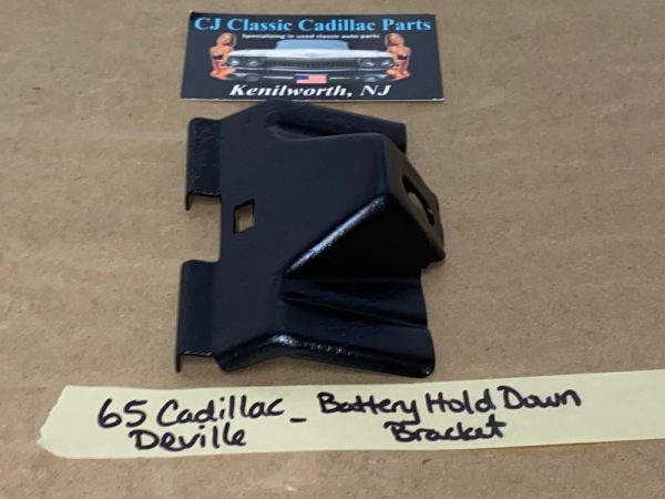 OEM 1965 1966 1967 1968 Cadillac Deville Fleetwood Calais 1965 1966 Cadillac Eldorado BATTERY HOLD DOWN BRACKET RETAINER #3633267 - Image 5