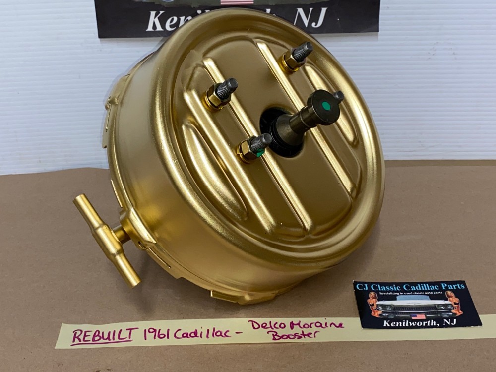 REBUILT FACTORY ORIGINAL 1961 CADILLAC DEVILLE ELDORADO FLEETWOOD DELCO MORAINE POWER BRAKE BOOSTER - Image 13