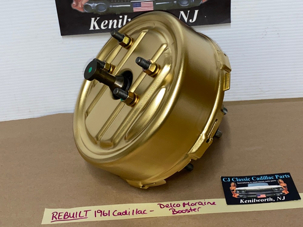 REBUILT FACTORY ORIGINAL 1961 CADILLAC DEVILLE ELDORADO FLEETWOOD DELCO MORAINE POWER BRAKE BOOSTER - Image 9