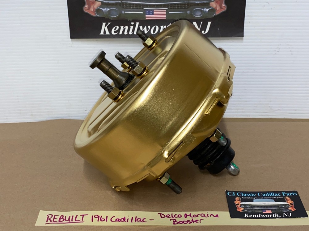 REBUILT FACTORY ORIGINAL 1961 CADILLAC DEVILLE ELDORADO FLEETWOOD DELCO MORAINE POWER BRAKE BOOSTER - Image 10