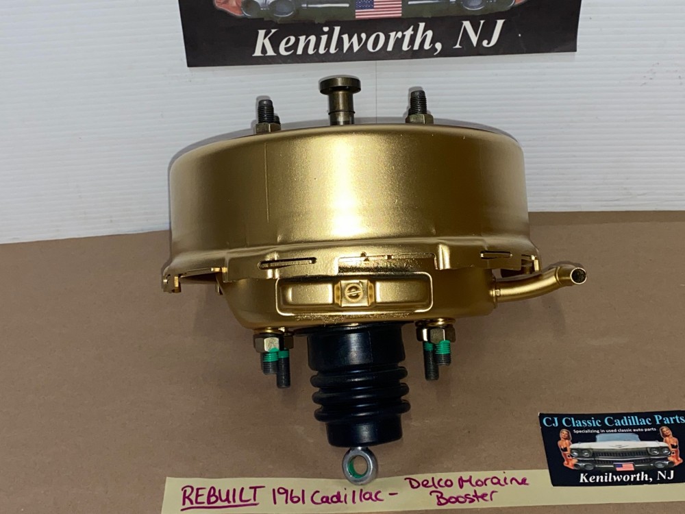 REBUILT FACTORY ORIGINAL 1961 CADILLAC DEVILLE ELDORADO FLEETWOOD DELCO MORAINE POWER BRAKE BOOSTER - Image 11