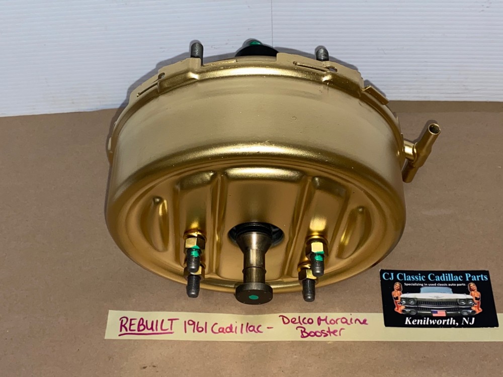 REBUILT FACTORY ORIGINAL 1961 CADILLAC DEVILLE ELDORADO FLEETWOOD DELCO MORAINE POWER BRAKE BOOSTER - Image 8