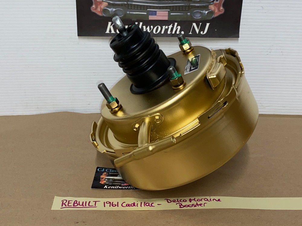 REBUILT FACTORY ORIGINAL 1961 CADILLAC DEVILLE ELDORADO FLEETWOOD DELCO MORAINE POWER BRAKE BOOSTER - Image 3