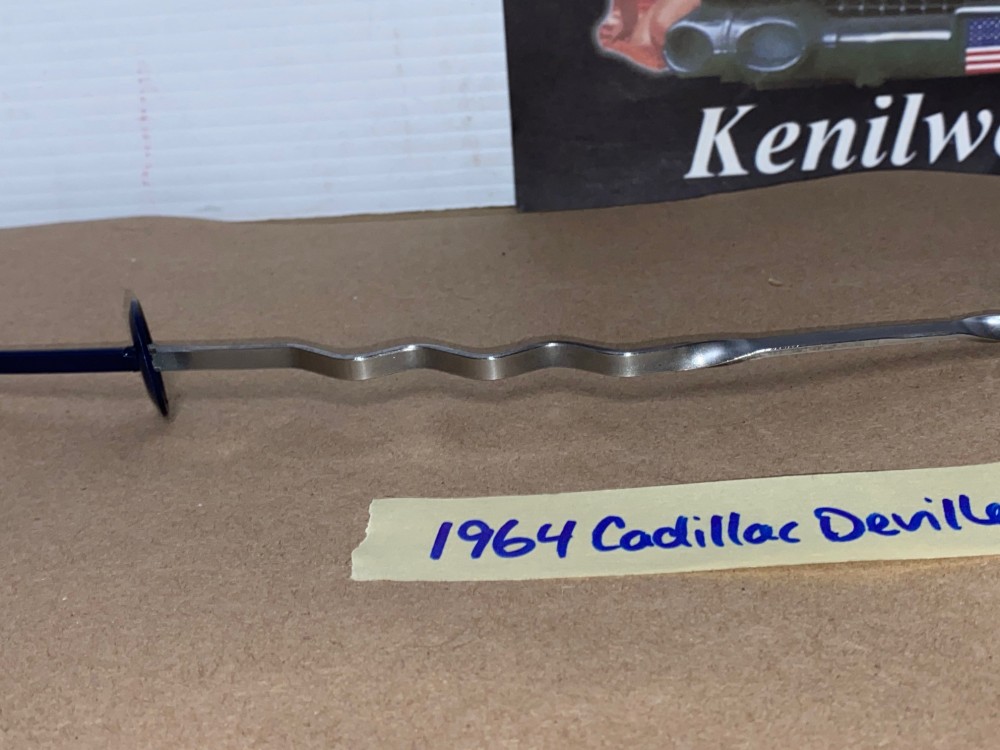 OEM 1963 1964 Cadillac Deville Eldorado Fleetwood 390/429 ENGINE OIL DIPSTICK FLUID LEVEL INDICATOR #1479722 - Image 2
