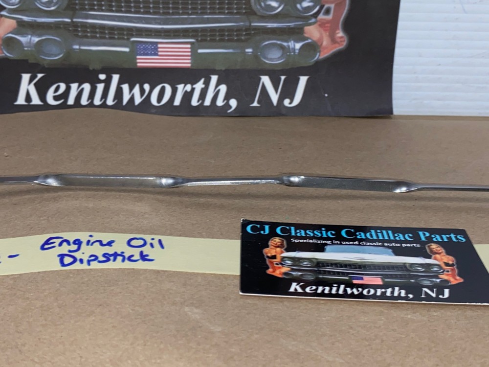OEM 1963 1964 Cadillac Deville Eldorado Fleetwood 390/429 ENGINE OIL DIPSTICK FLUID LEVEL INDICATOR #1479722 - Image 3