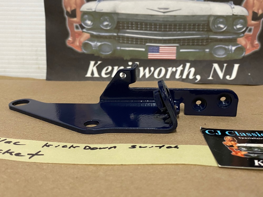 OEM 1968 1969 1970 Cadillac Deville Calais Eldorado Fleetwood KICKDOWN SWITCH DASH POT MOUNTING BRACKET #3514462 - Image 3