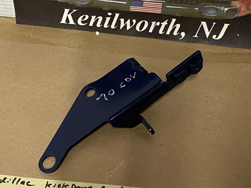 OEM 1968 1969 1970 Cadillac Deville Calais Eldorado Fleetwood KICKDOWN SWITCH DASH POT MOUNTING BRACKET #3514462 - Image 9
