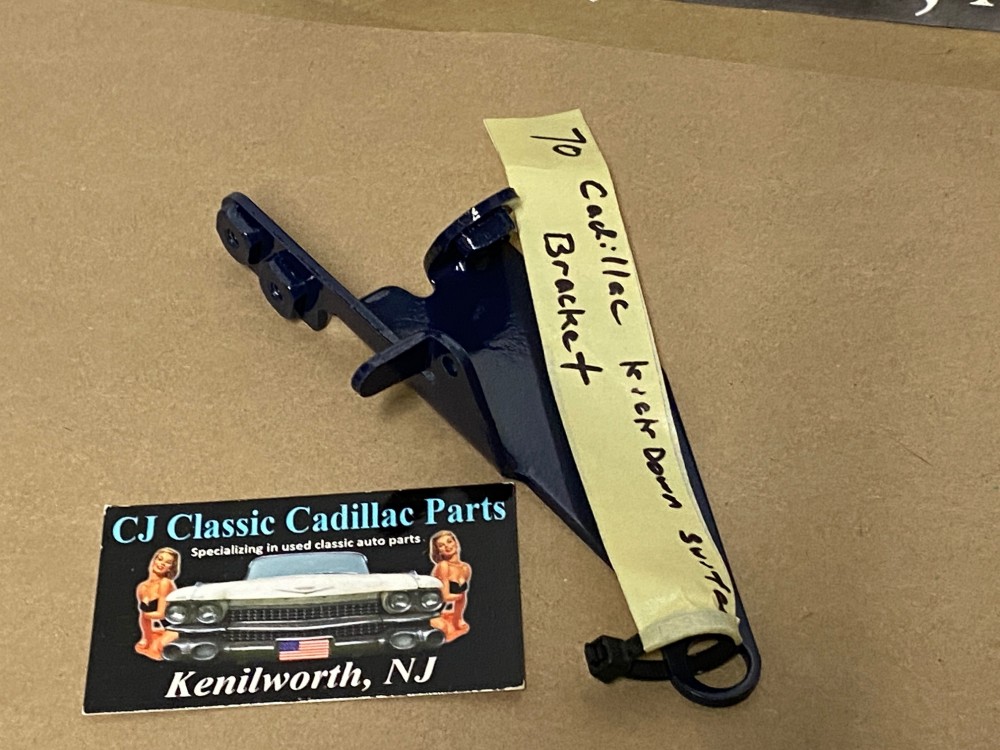 OEM 1968 1969 1970 Cadillac Deville Calais Eldorado Fleetwood KICKDOWN SWITCH DASH POT MOUNTING BRACKET #3514462 - Image 12