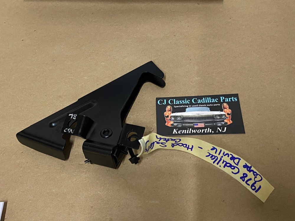 OEM 1977 1978 1979 1980 1981 1982 1983 1984 Cadillac Deville Fleetwood HOOD LATCH CATCH SAFETY RELEASE LEVER #1610270 - Image 15