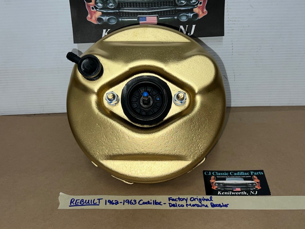 REBUILT FACTORY ORIGINAL 1962 1963 CADILLAC DEVILLE ELDORADO FLEETWOOD DELCO MORAINE POWER BRAKE BOOSTER - Image 10
