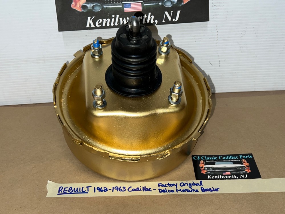 REBUILT FACTORY ORIGINAL 1962 1963 CADILLAC DEVILLE ELDORADO FLEETWOOD DELCO MORAINE POWER BRAKE BOOSTER - Image 6