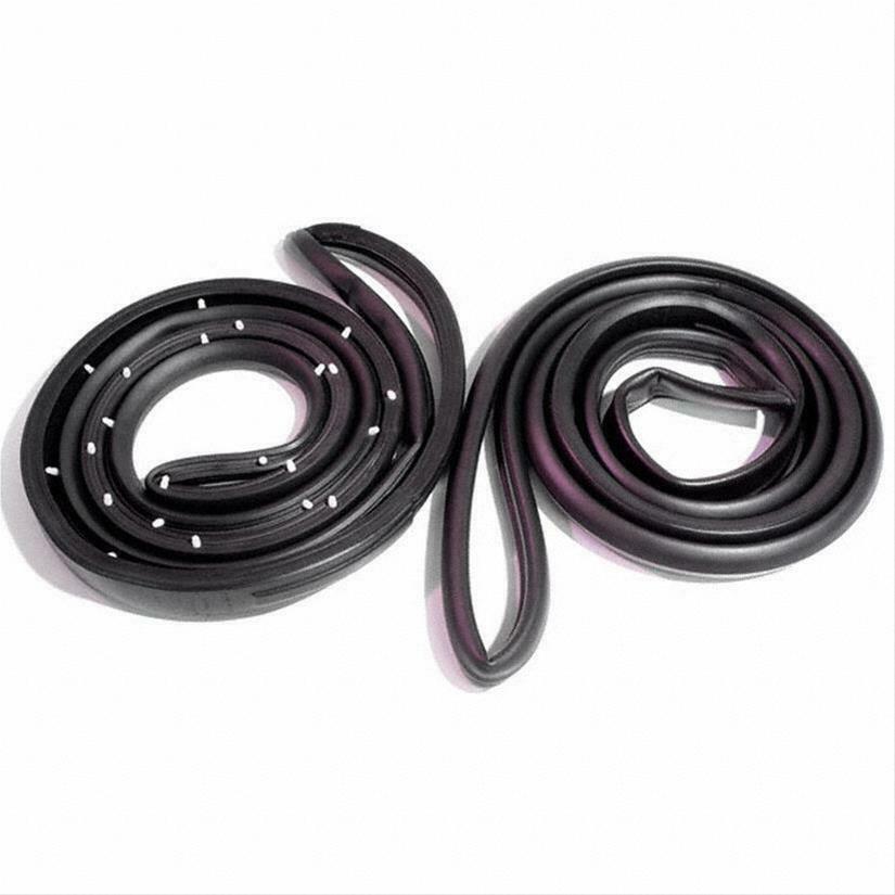 METRO MOULDED SOFTSEAL 1977-1986 CADILLAC 4 DOOR FLEETWOOD DEVILLE GM RWD FRONT MOLDED DOOR SEALS WITH WHITE CLIPS - LM18-L/WC - Image 2