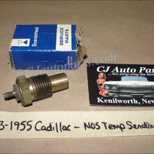 NOS PERIOD CORRECT 1953 1954 1955 CADILLAC DEVILLE ELDORADO FLEETWOOD TEMPERATURE SENSOR SENDING UNIT SWITCH