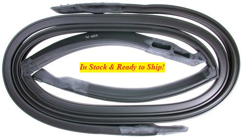 70-1003-68 STEELE RUBBER 1971 1972 1973 1974 CADILLAC CALAIS DEVILLE HARDTOP ROOF RAIL WEATHERSTRIP - Image 2