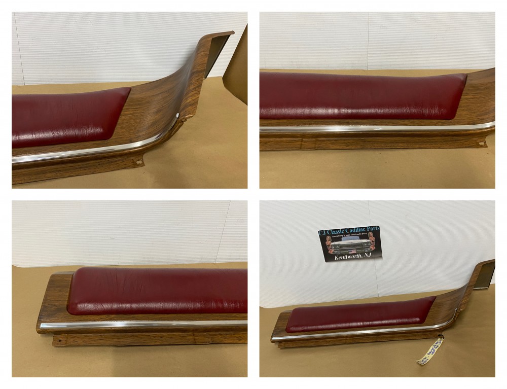 OEM 1974 1975 1976 Cadillac Coupe Deville Calais 2 Door RIGHT PASSENGER SIDE REAR UPPER QUARTER DOOR PANEL TRIM - Image 24