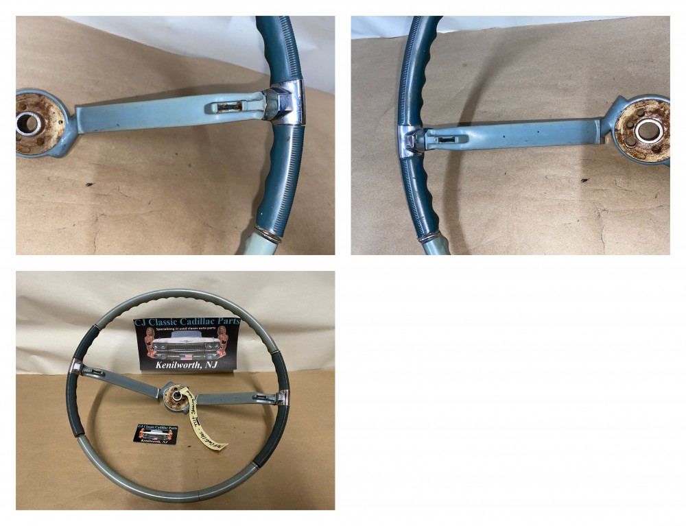 OEM 1963 1964 CADILLAC DEVILLE ELDORADO FLEETWOOD TILT STEERING COLUMN WHEEL #9740656 - Image 24