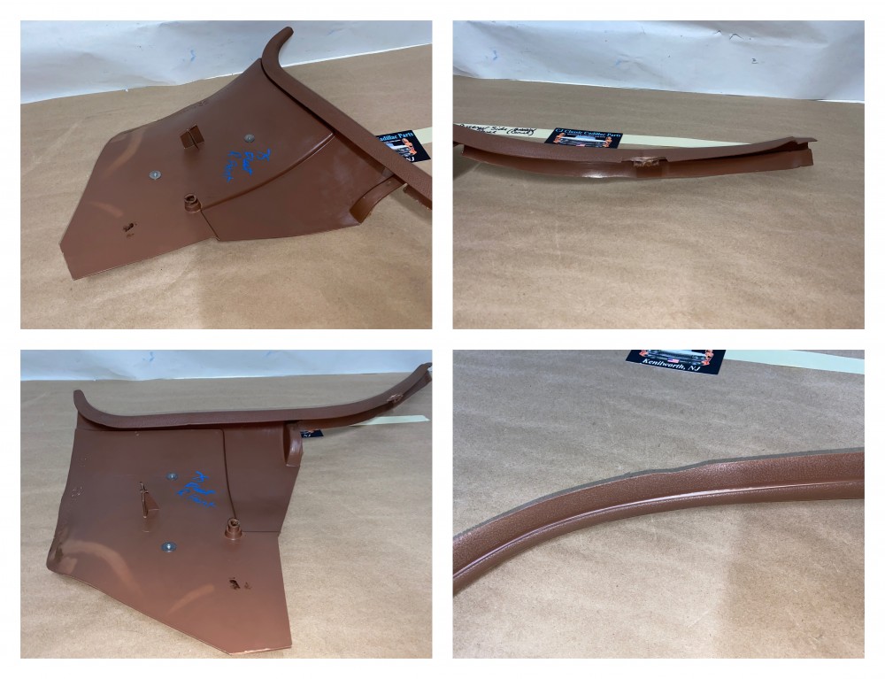 OEM 1971 1972 1973 1974 1975 1976 Cadillac Deville Eldorado Fleetwood Calais RIGHT PASSENGER SIDE LOWER KICK PANEL TRIM - CAMEL/BUCKSKIN #9826586 - Image 23