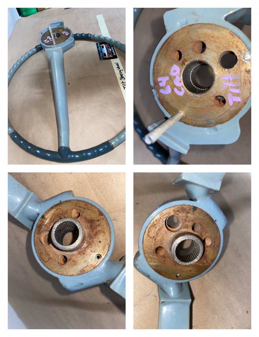 OEM 1963 1964 CADILLAC DEVILLE ELDORADO FLEETWOOD TILT STEERING COLUMN WHEEL #9740656 - Image 23