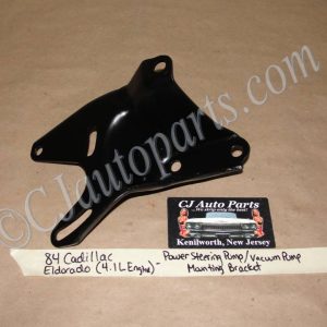 OEM 1982 1983 1984 Cadillac Eldorado, Deville, Seville, Fleetwood Brougham 4.1L 4100 Eng POWER STEERING & VACUUM PUMP MOUNTING BRACKET
