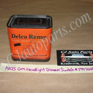 NOS DELCO REMY 1929 1930 1931 1932 1933 1934 1935 1936 1937 1938 1939 1940 1941 1942 1943 1944 1945 1946 1947 1948 1949 1950 1951 1952 1953 1954 1955 1956 1957 1958 GM HEADLIGHT DIMMER SWITCH #1997008
