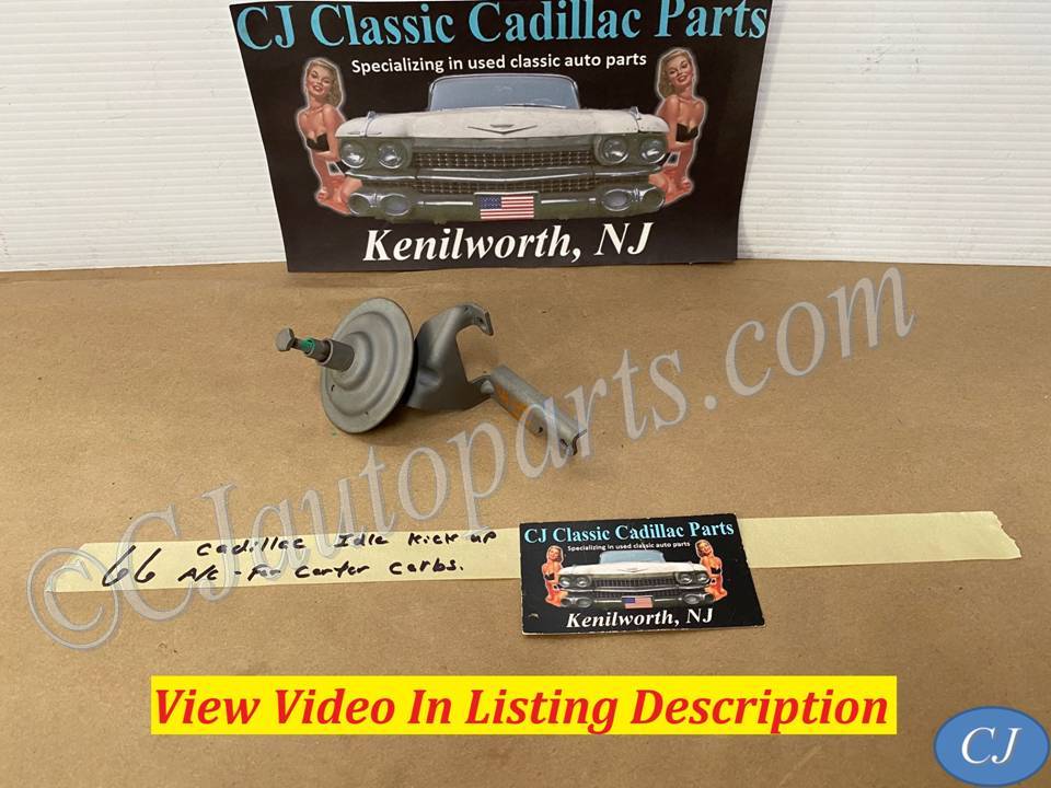 OEM 1963 1964 1965 1966 1967 Cadillac Deville Eldorado Fleetwood Calais CARTER FAST IDLE KICK-UP SPEED UP CONTROL DIAPHRAGM FOR A/C CARS #1481203
