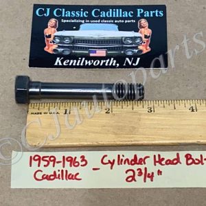 OEM 1959 1960 1961 1962 1963 Cadillac Deville Eldorado Fleetwood 390 Engine CYLINDER HEAD BOLT 2-3/4" #1463111