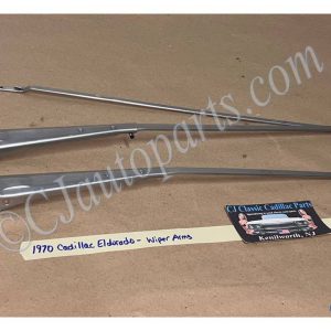 OEM 1969 1970 Cadillac Eldorado WINDSHIELD WIPER ARMS - LEFT & RIGHT
