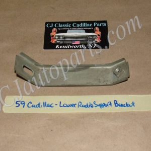 OEM 1959 1960 Cadillac Deville Fleetwood Eldorado RADIO LOWER DASH MOUNTING BRACKET SUPPORT BRACE