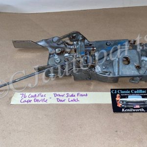 OEM 1976 Cadillac Coupe Deville 1976 1977 1978 Eldorado LEFT DRIVER SIDE FRONT DOOR LATCH #20005893