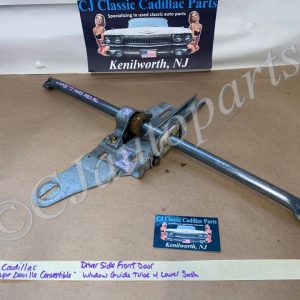 OEM 1969 1970 Cadillac Coupe Deville Convertible Calais 2 Door LEFT FRONT DOOR WINDOW GUIDE TUBE LOWER SASH GUIDE #8788763/#8789940