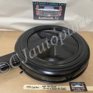 OEM 1959 1960 Cadillac Deville Eldorado Fleetwood 4BBL AIR CLEANER FOR FACTORY AIR RIDE SUSPENSION W/USED AIR FILTER