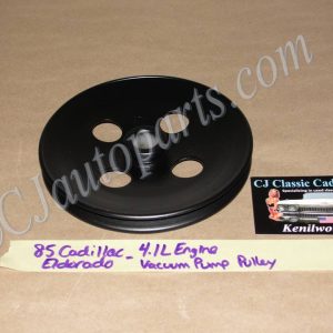 RESTORED 1982 1983 1984 1985 Cadillac Deville Fleetwood RWD Eldorado Seville FWD 4.1L 4100 Engine VACUUM PUMP PULLEY #1623786
